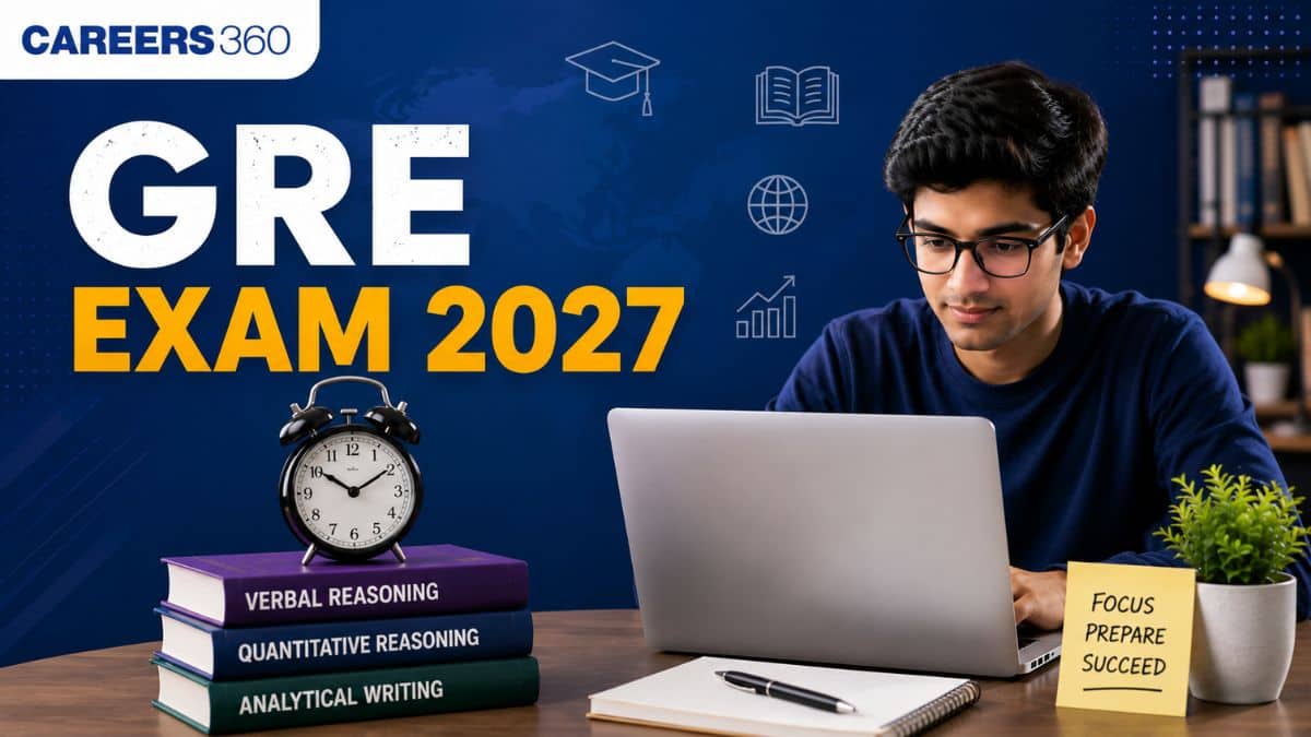GRE Exam 2027: Registration, Dates, Syllabus, Pattern, Fees