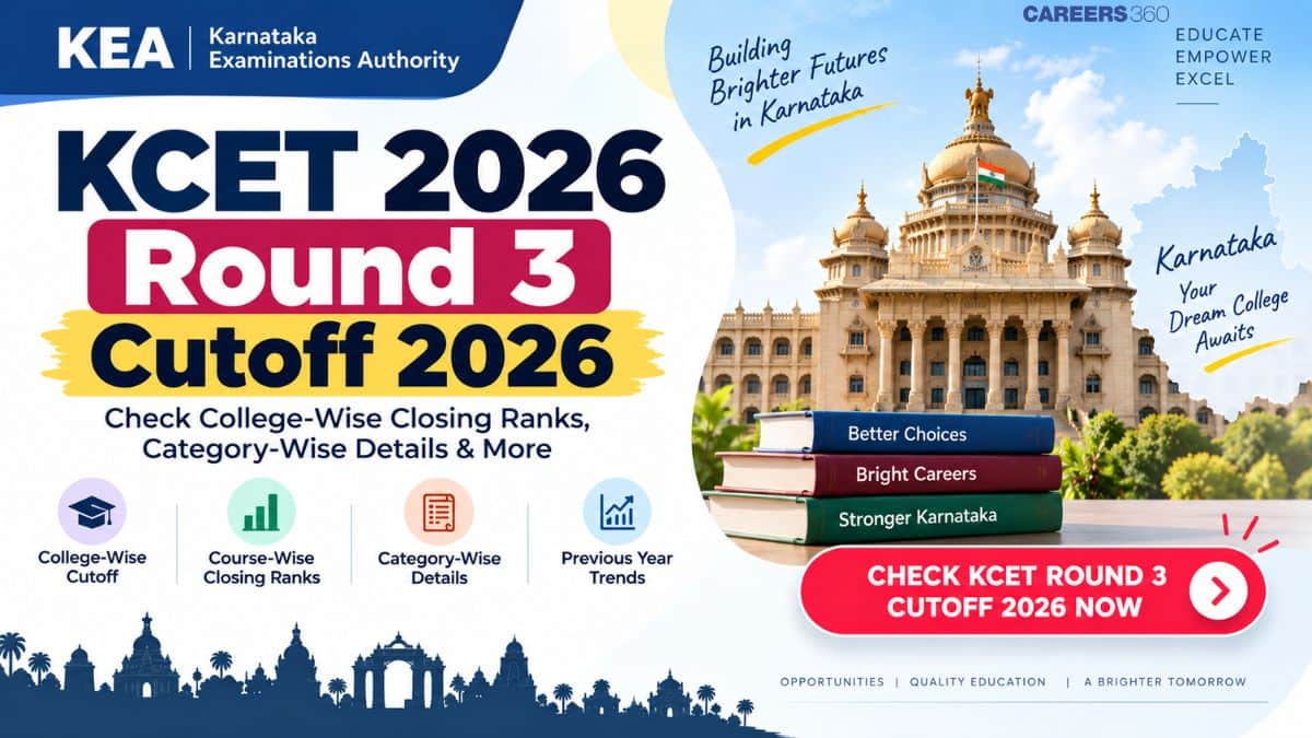 KCET Round 3 Cutoff 2026 (Out): Check College-Wise Closing Ranks