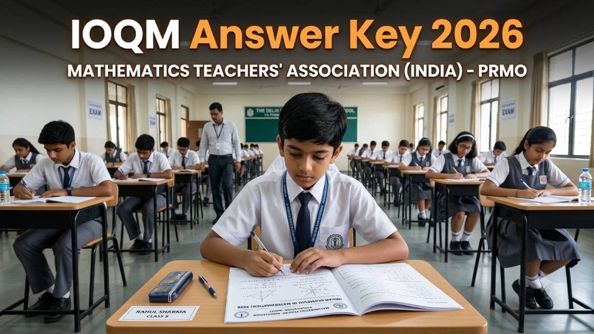IOQM Answer Key 2026 (7 September) - Download Answer Key Here