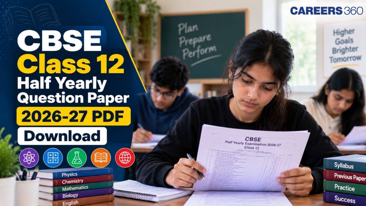 CBSE Class 12 Half Yearly Question Paper 2026-27 – Download Subject-wise PDF