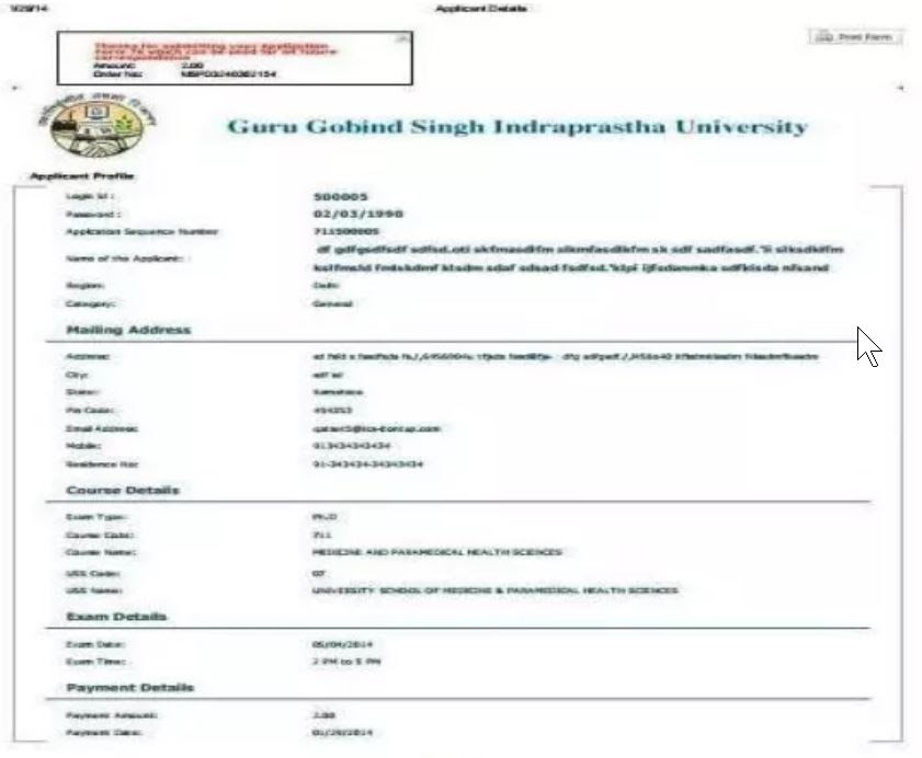 Ip University Application Form 21 Ipu Cet Registration Apply Here