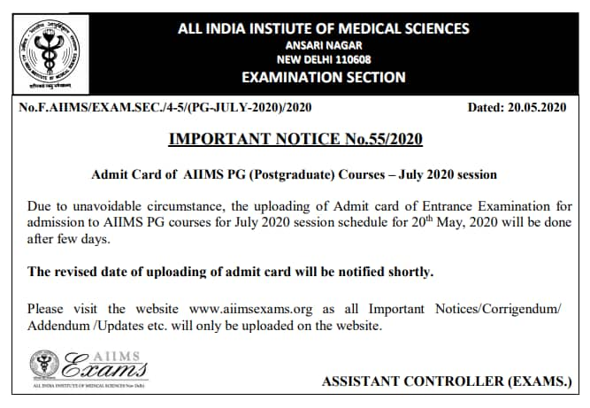 AIIMS-PG-admitcard