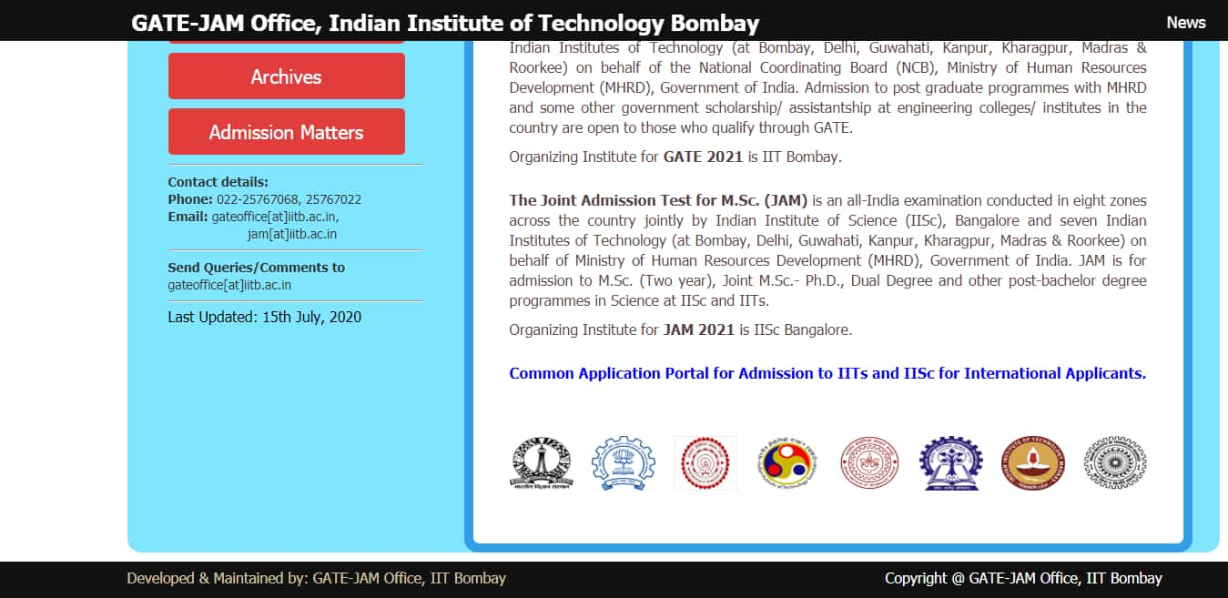 GATE_JAM_Office_IIT_Bombay