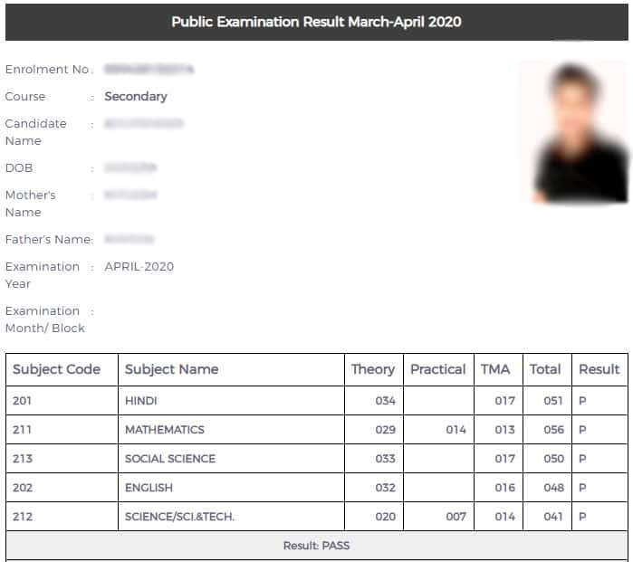 NIOS-10th-Class-result-2020