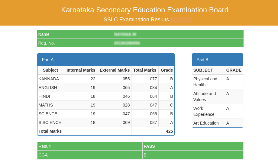 Karnataka SSLC Result 2021 Date - KSEEB 10th Board Result ...