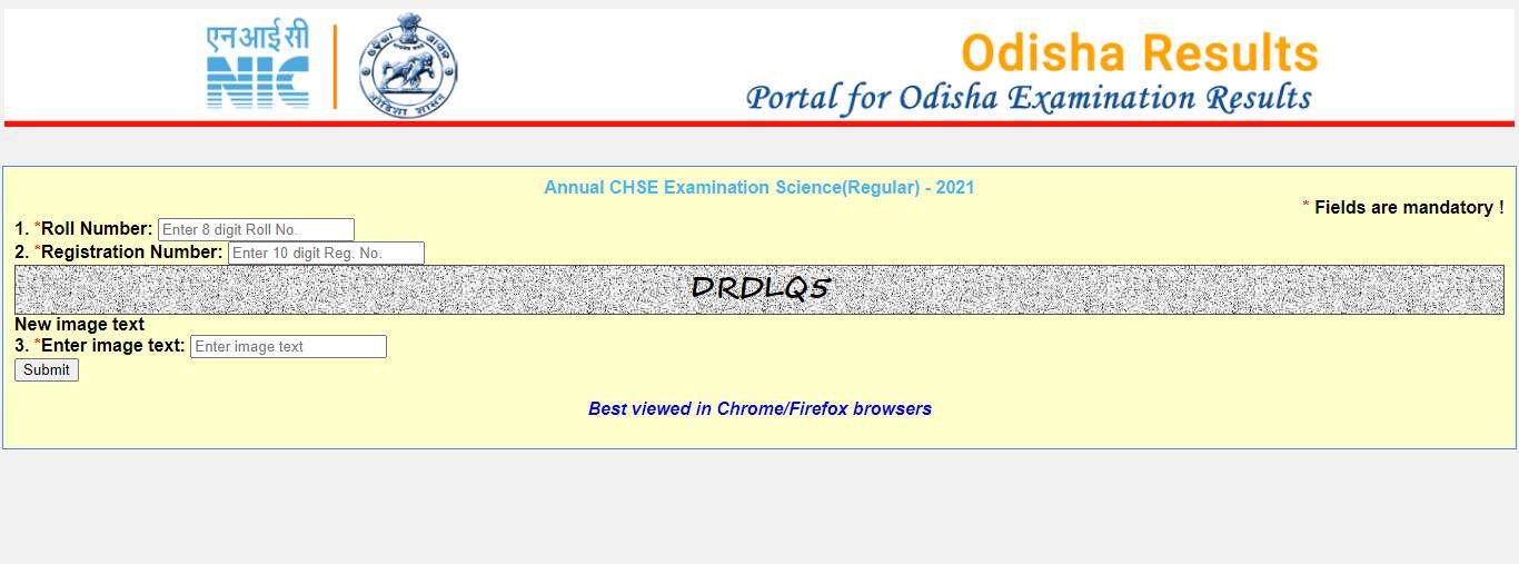 Odisha CHSE Result 2022 (Declared) Odisha Board 12th Result