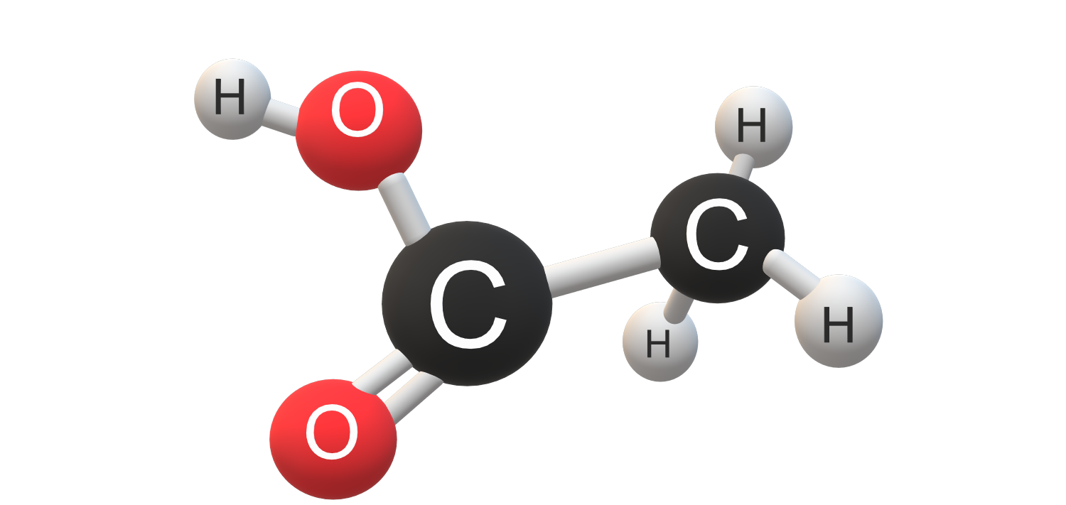 Ethanoic acid structure