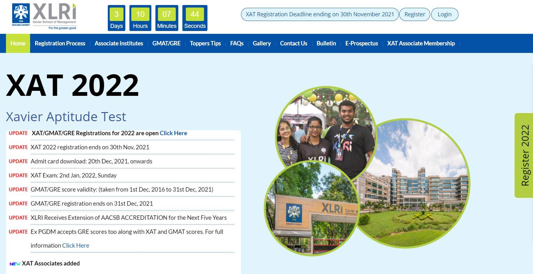 What is the full form of CAT, CMAT, MAT, XAT MBA Exams