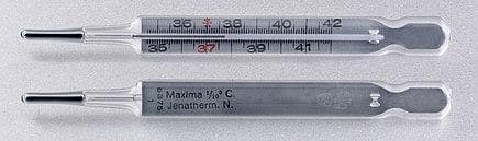 clinical thermometer diagram