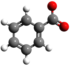 Benzoic acid 3D