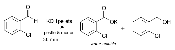 Cannizzaro reaction Phonchaiya