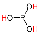 Phosphorous acid structure