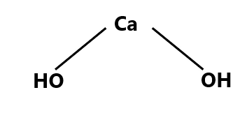 Structure of calcium hydroxide