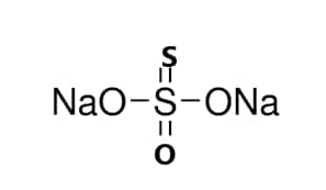 Structure of sodium thiosulfate