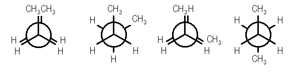 fully eclipsed conformation of butane