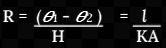 Thermal resistance