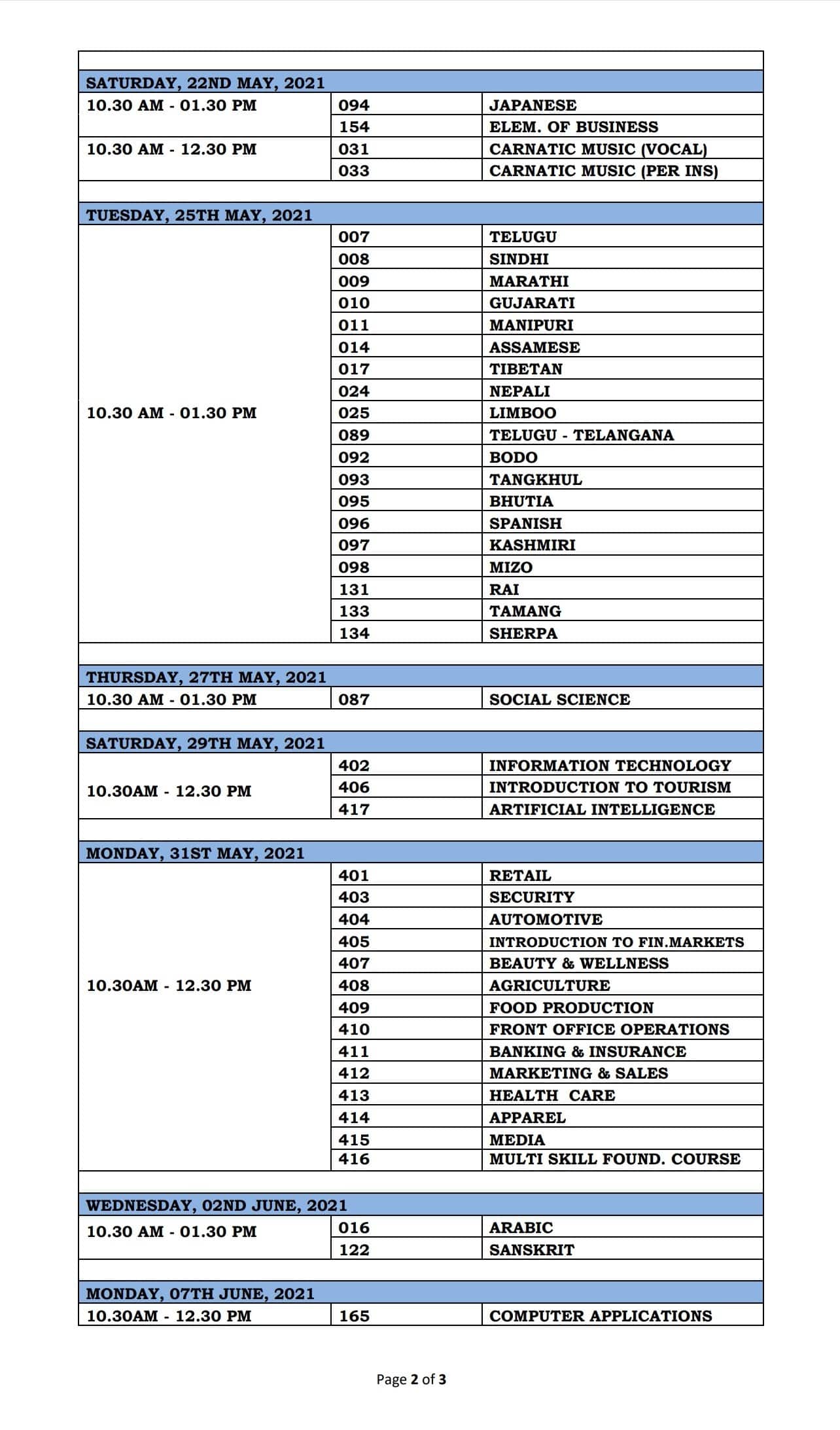 Cbse Date Sheet 2021 Live Updates Class 10 12 Time Table Released Check Here
