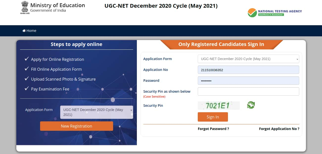 UGC NET Application Form 2021 - Check How to Apply Online