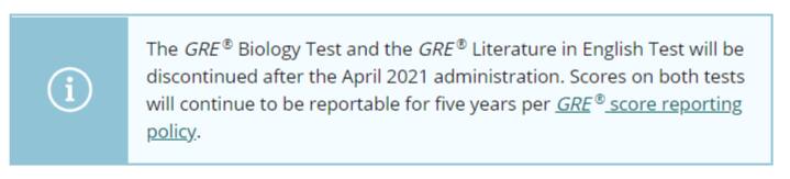 GRE -Subject-Test-notification