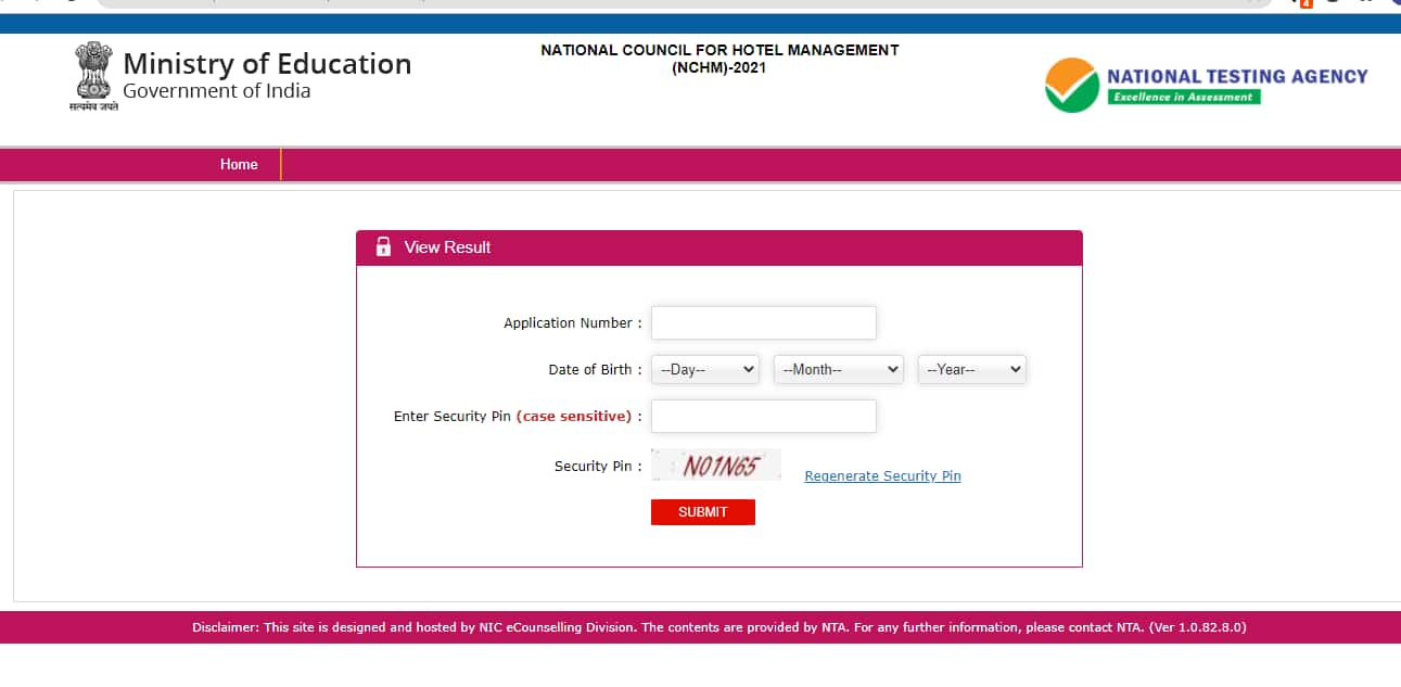 NCHMCT-JEE-Result