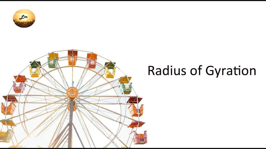 Sample of Radius gyration