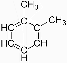 Resonance structure of o-xylene