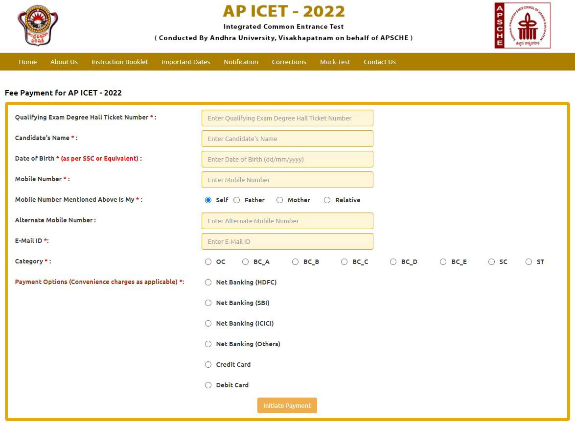 How to fill the AP ICET 2024 Application Form Check Steps Here