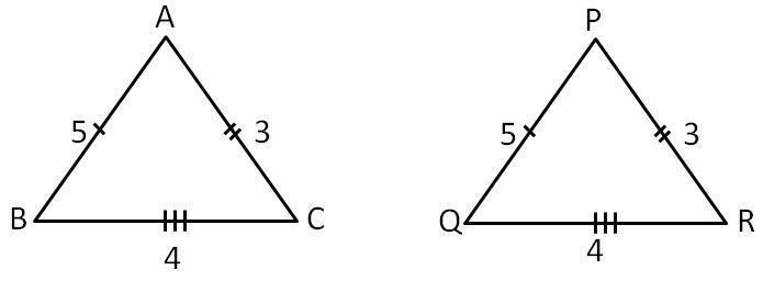 SSS Congruency Criteria of Triangles (Explanation only) - Teachoo