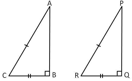 RHS Congruency Criteria of Triangles - Explanation - Teachoo