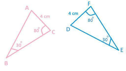 ASA Rule of Congruent Triangles at Algebra Den
