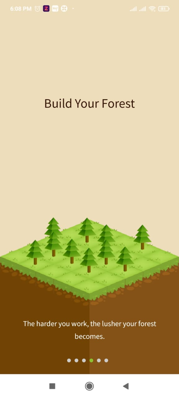 Forest App Build Your Forest