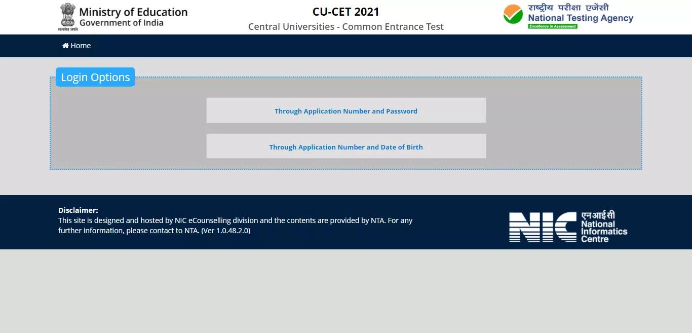 Central University of Andhra Pradesh Admission 2022 through CUET