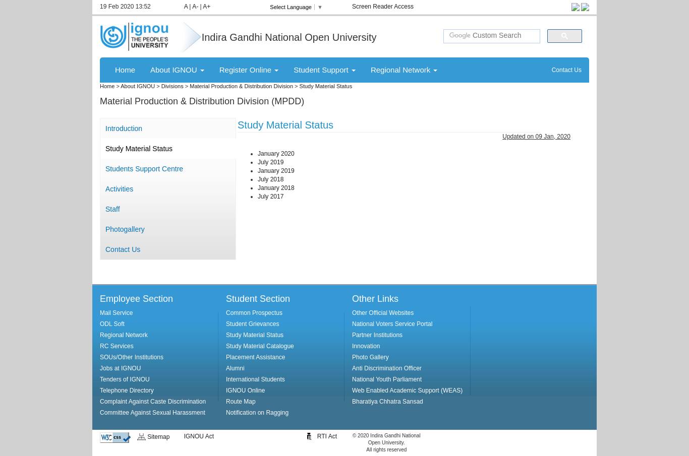 IGNOU Study Material 2022, UPDATED (eGyankosh) Check Books & PDF
