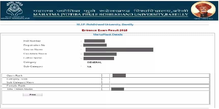 MJP Rohilkhand University Admission 2022: Registration (Open