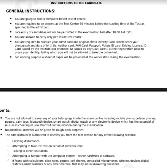 NATA Admit Card 2024 (Out) How to Download Hall Ticket at nata.in