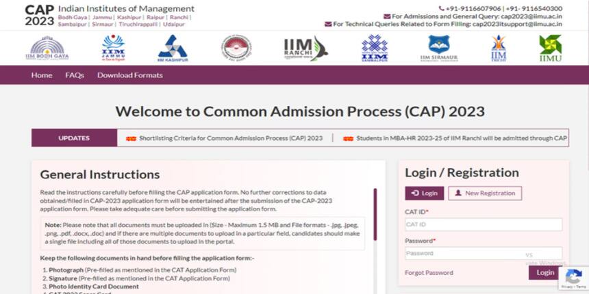 IIM CAP 2023: Admission Process, Shortlisting, Selection, Cut Off