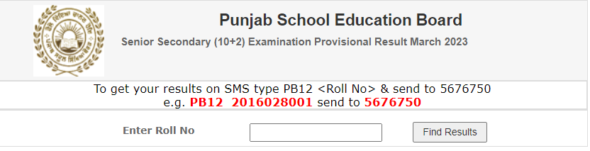 Punjab Inter Class 12th Results 2022