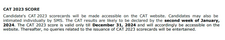 cat 2023 result date, 30 marks in cat percentile, cat exam marking scheme, when does cat result come out, cat 2023, iim cat 2023, cat exam 2023, cat result 2023, cat score 2023