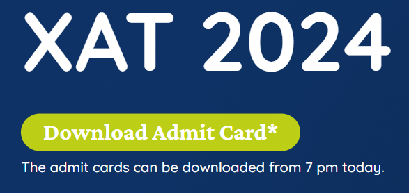 XAT admit card download