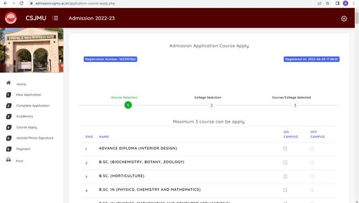 CSJM Kanpur University Admission 2023 (Started): Dates, Registration ...