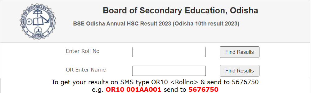 odisha class 10 result link official website 