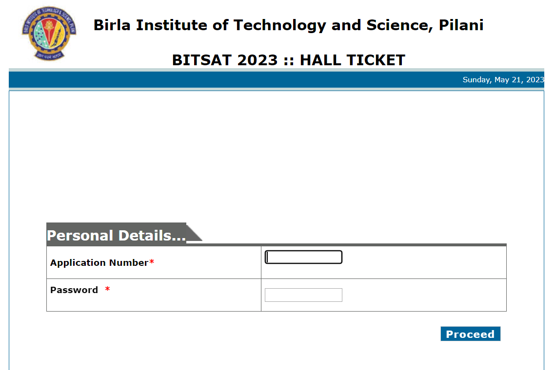 bits pilani bitsat 2023 exam today bitsat admit card official website