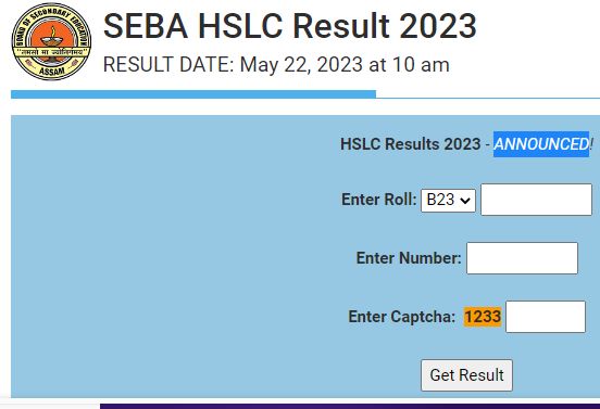 assam hslc result 2023, assam 10th result 2023, sebaonline.org, resultsassam.nic.in. 