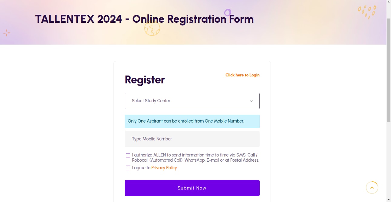 Allen TALLENTEX 2024 Registration Important Dates, Fees, Registration Form