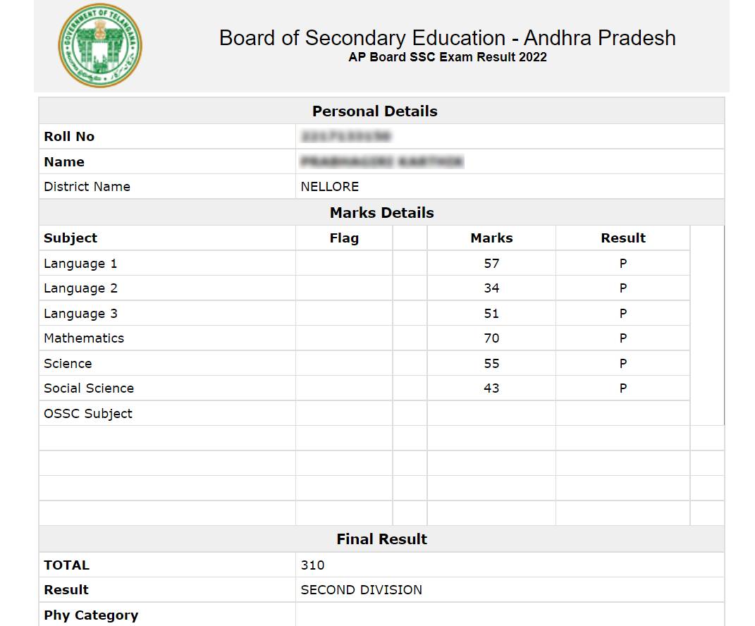 AP SSC Results 2023 (Out) Live BSEAP 10th result at bse.ap.gov.in