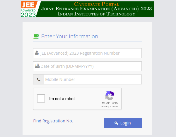 IIT JEE Advanced 2024 Admit Card Download Window