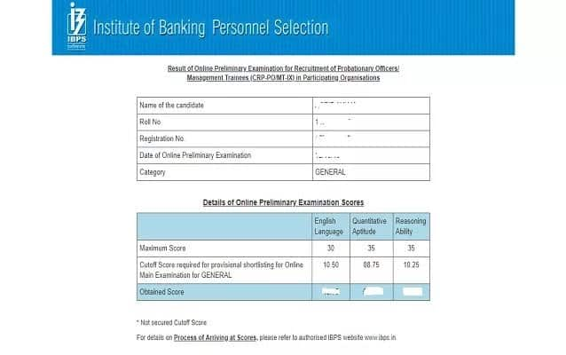 आईबीपीएस पीओ प्रीलिम्स रिजल्ट 2024 जारी Ibps Po Result 2024 In Hindi स्कोरकार्ड डाउनलोड करने