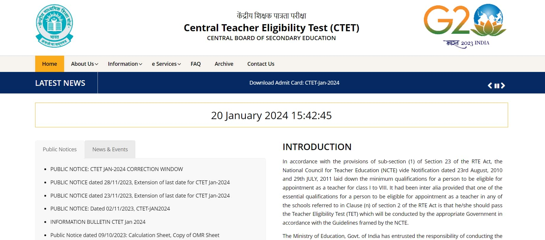 CTET 2024 Answer Key Live: CBSE CTET Official Key At Ctet.nic.in Soon ...