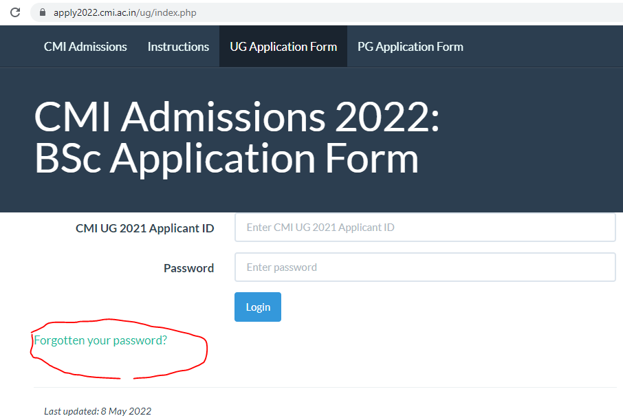 CMI Application Form 2024 (Out), Registration Apply Online, How to