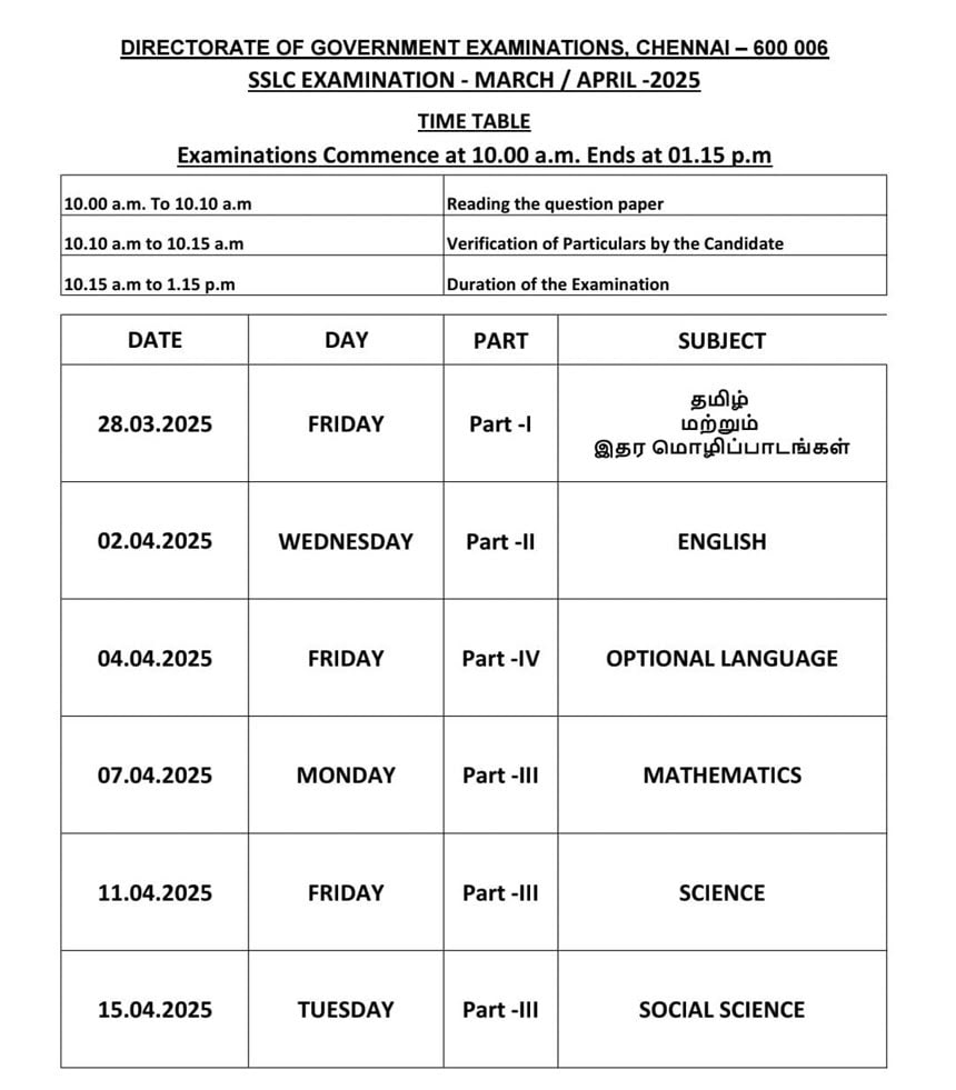 tn-10th-public-exam-time-table-2025